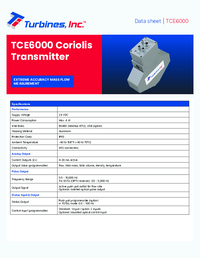 Thumbnail of document Data Sheet TCE6000