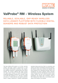Thumbnail of document Datasheet Val Probe RM Cut Sheet