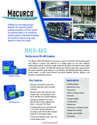 Thumbnail of document Data Sheet - BRS-485