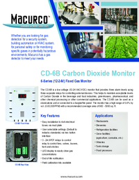 Thumbnail of document Data Sheet - CD-6B