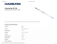 Thumbnail of document Chemo Trode p H Sensor 20364