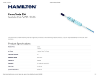 Thumbnail of document Fermo Trode p H Sensor 20363