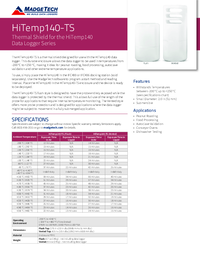 Thumbnail of document Data Sheet - HiTemp140X2-TS