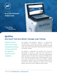 Thumbnail of document Data Sheet - OptiPac