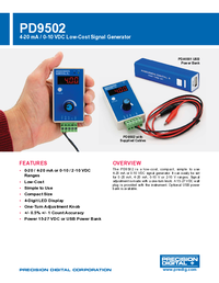 Thumbnail of document PD9502 datasheet 10152